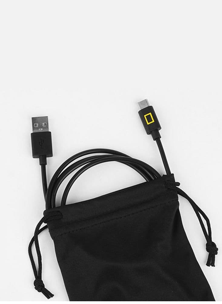 National Geographic 1.2M Basic C-Type Cable - Black