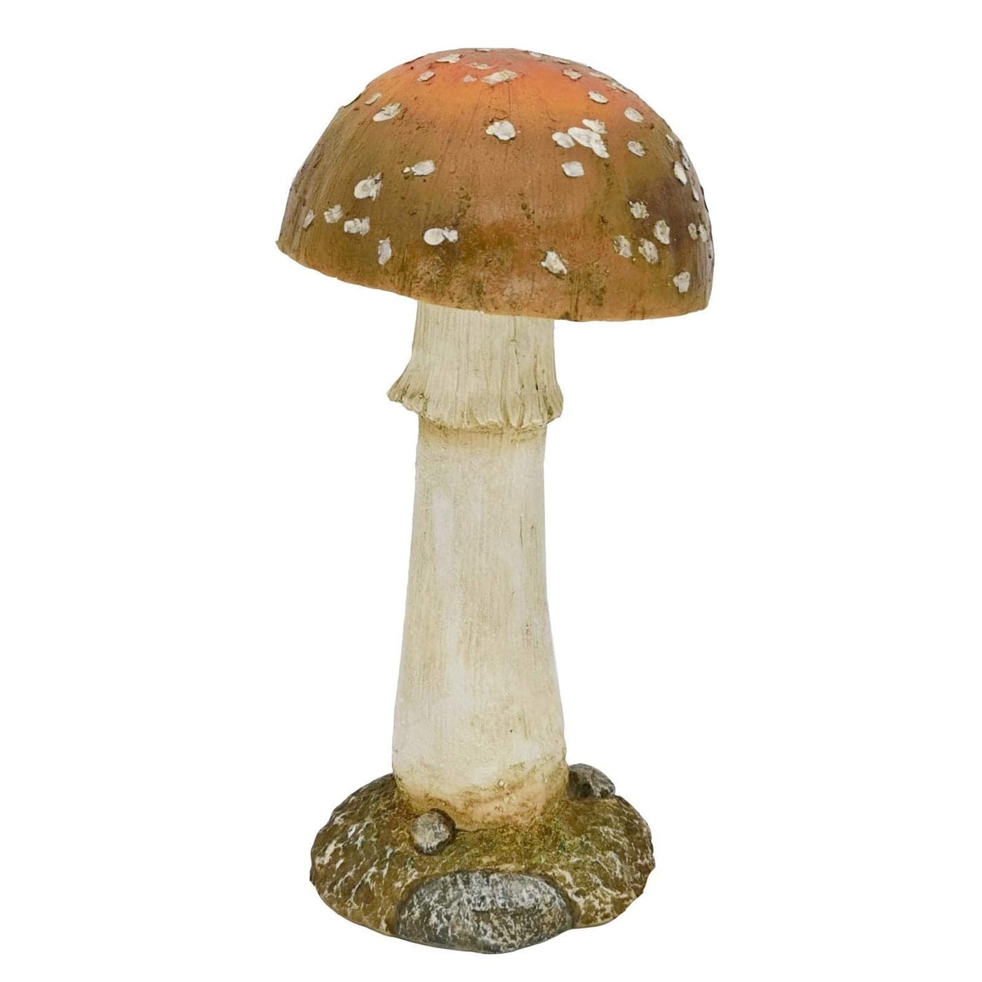 ORIGARDEN Mushroom Decor Outdoor Garden Statue Garden Gnomes Favorite Garden Decoration Patio Decor 118 Brown