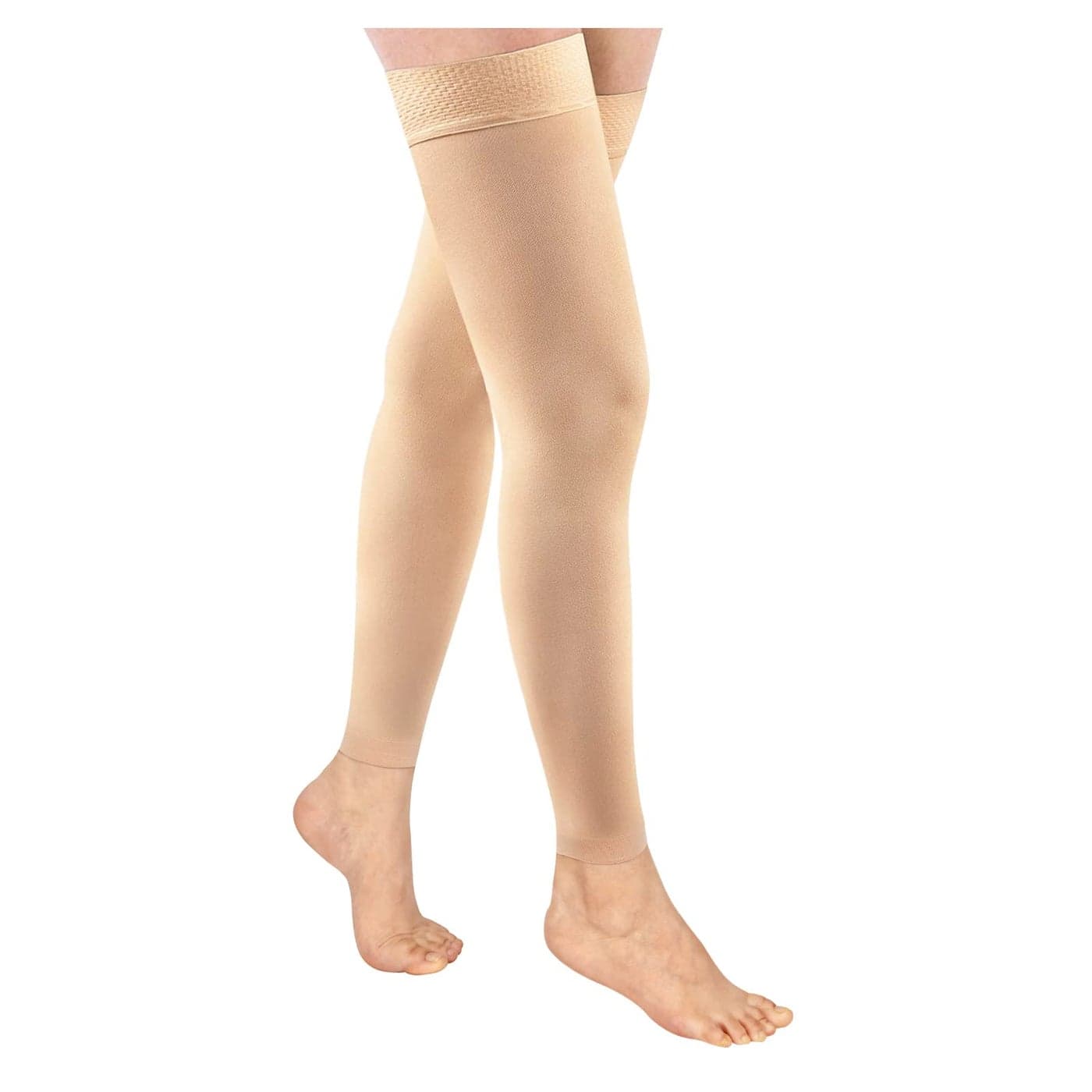 Thigh High Compression Stockings Footless 2030mmHg for Men Women