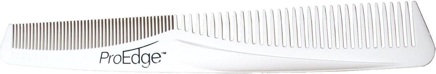 Denman Pro Edge Cutting Comb WHITE