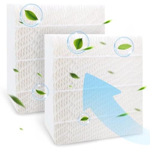 2-Pack 1043 Humidifier Filter Replacement: for Essick Air AIRCARE EP9500, EP9700, EP9800, EP9R500, EP9R800, 821000, 826000, 826800, 831000 and Bemis Space Saver 800 8000 Super Wick Humidifiers