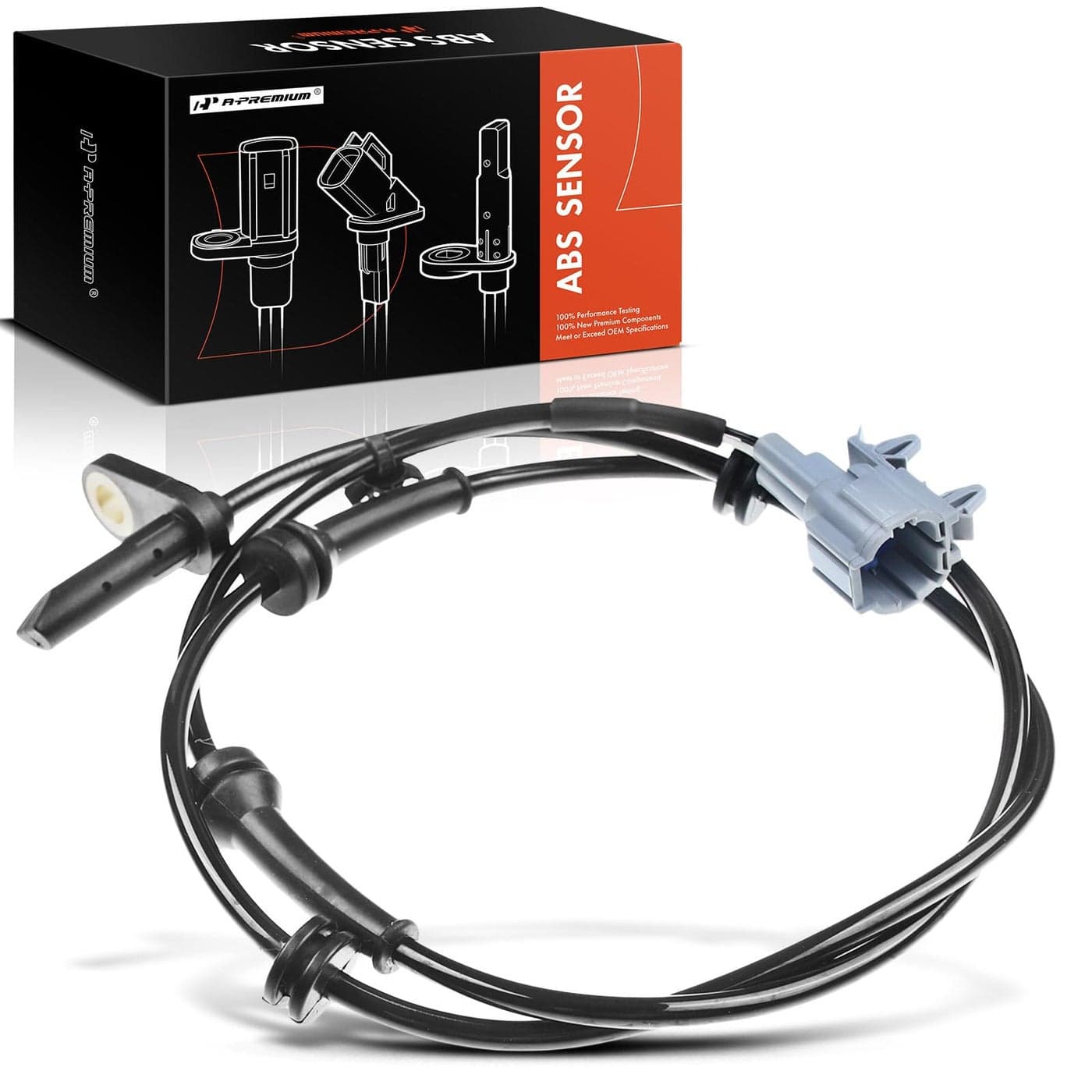 APremium Rear Right ABS Wheel Speed Sensor Compatible with Nissan Models Xterra 2005201020122015 Rear Passenger Side Replace 479009CA3A 47900EA003