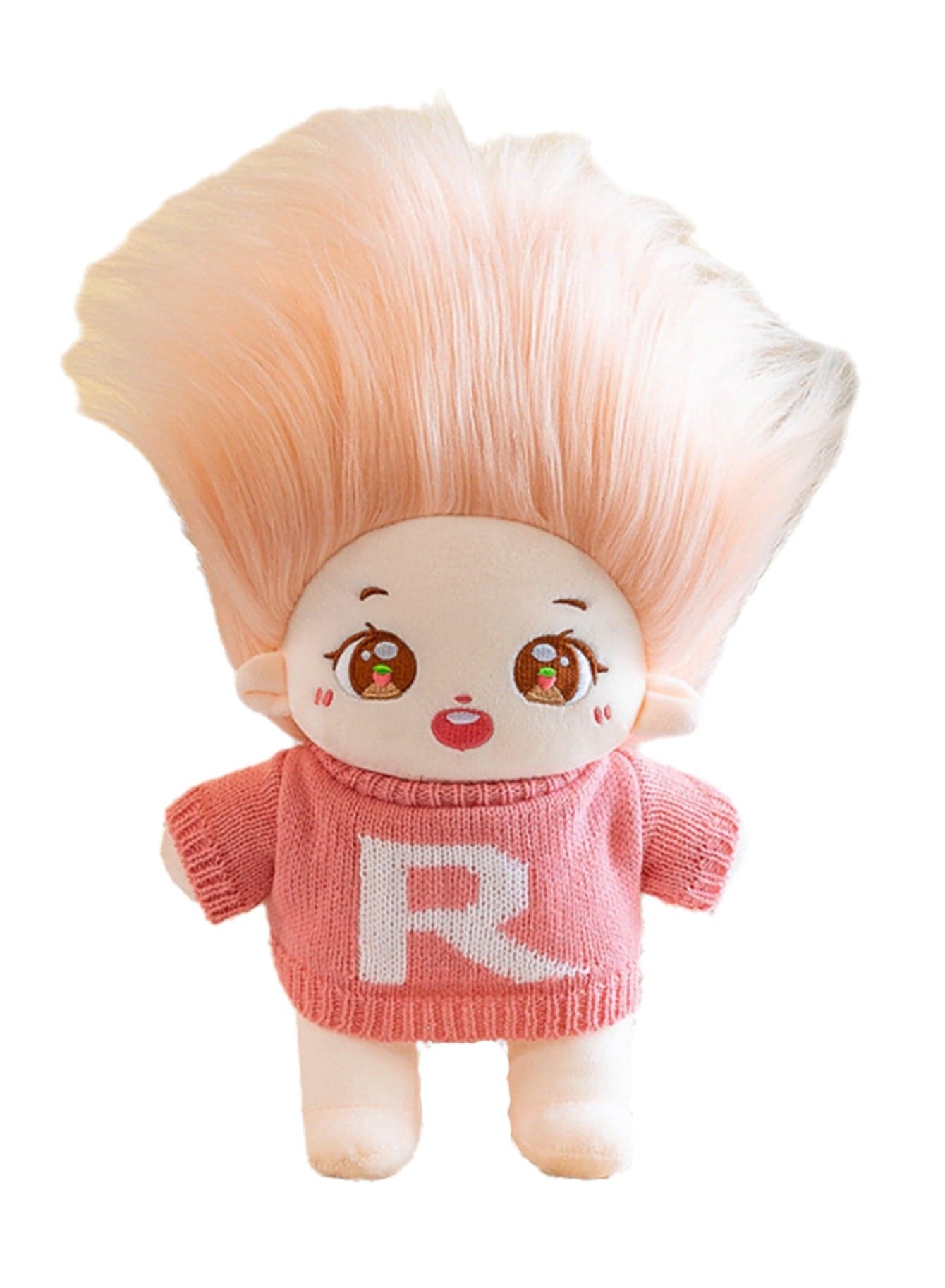 30 CM Cartoon Cute Sweater Little Girl Plush Toy Soft Stuffed Doll For Girls And Boys All Ages Gift (Style B)