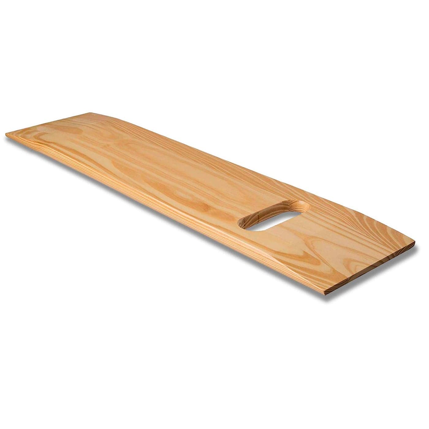 DMI Transfer Board and Slide Board made of HeavyDuty Wood for Patient Senior and Handicap Move Assist and Slide Transfers Holds up to 440 Pounds 1 Cut out Handle 30 x 8 x 75