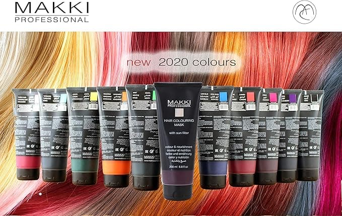 Makki Grey Semi Permanent Hair Colour Mask