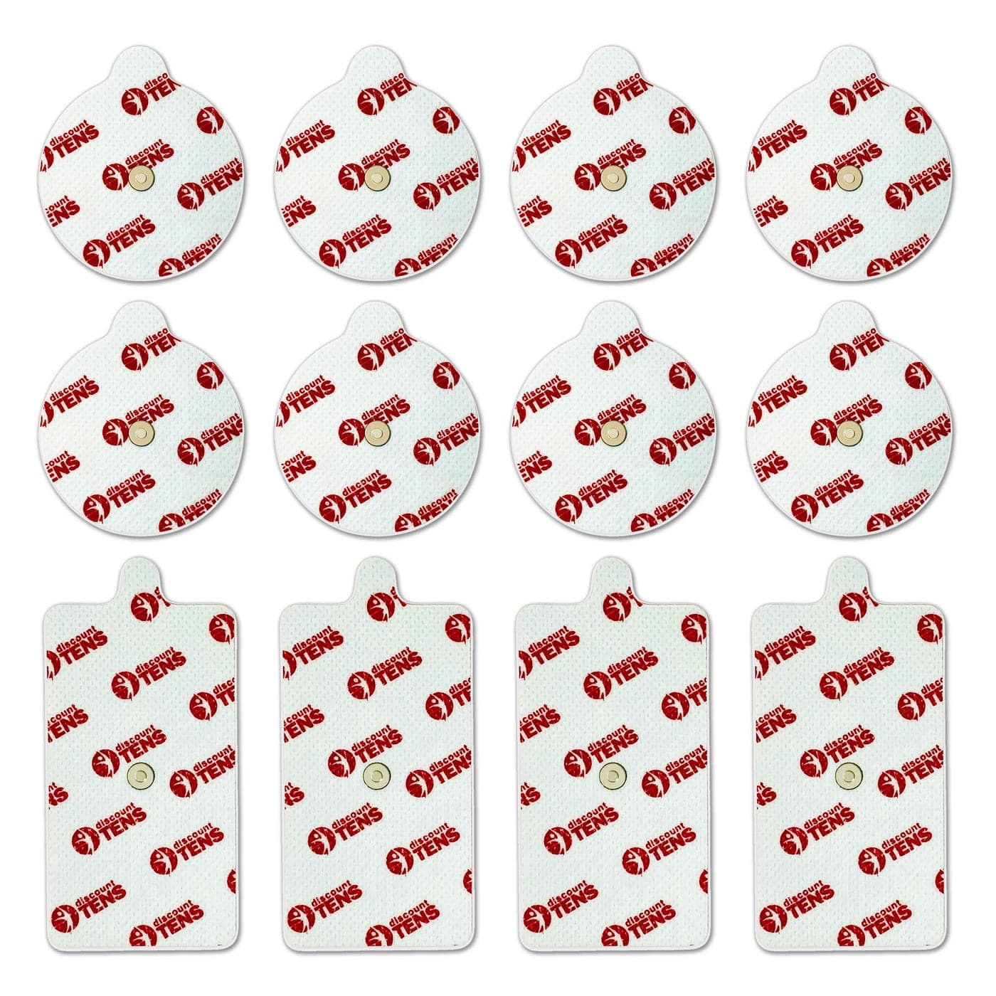 Discount TENS PowerDot 20 Compatible Electrodes with Magnetic Connector 12 Premium PowerDot 20 Compatible Replacement Pads Version 2 Magnetic