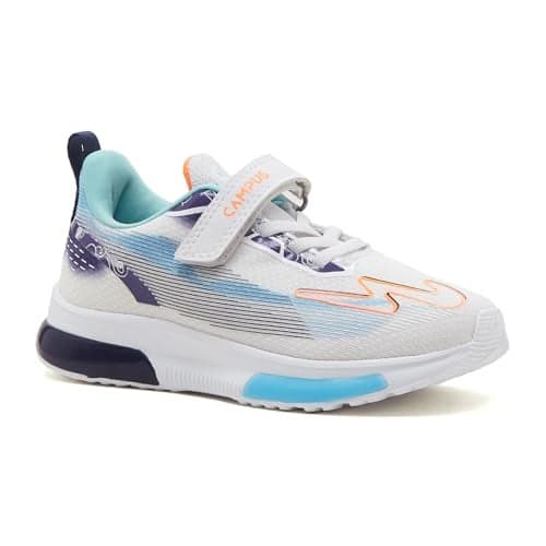 Campus Kids FLYRO Kids V Navy/Vivid Running Shoes - 11UK/India 1 Pair