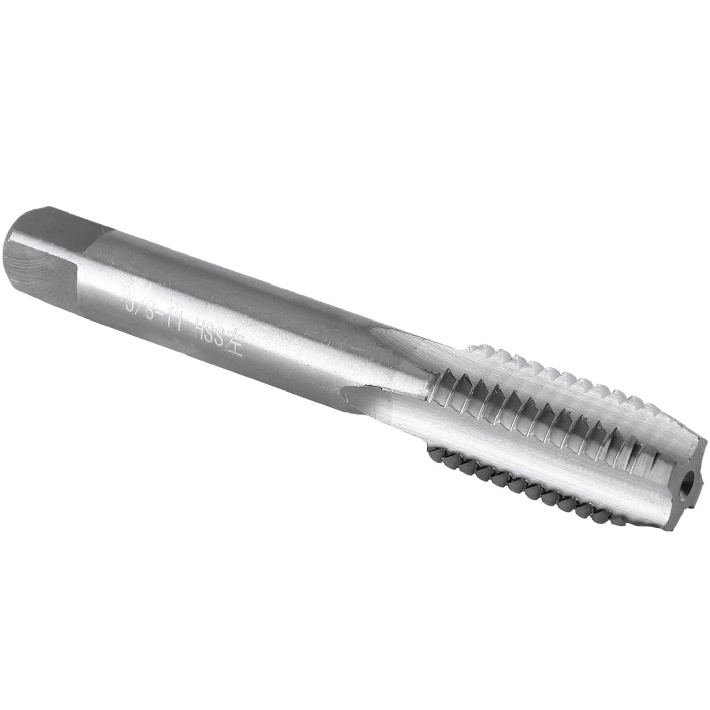 Burkit 5811 UNC Thread Tap Left Hand HSS 58 x 11 UNC Straight Fluted Machine Tap