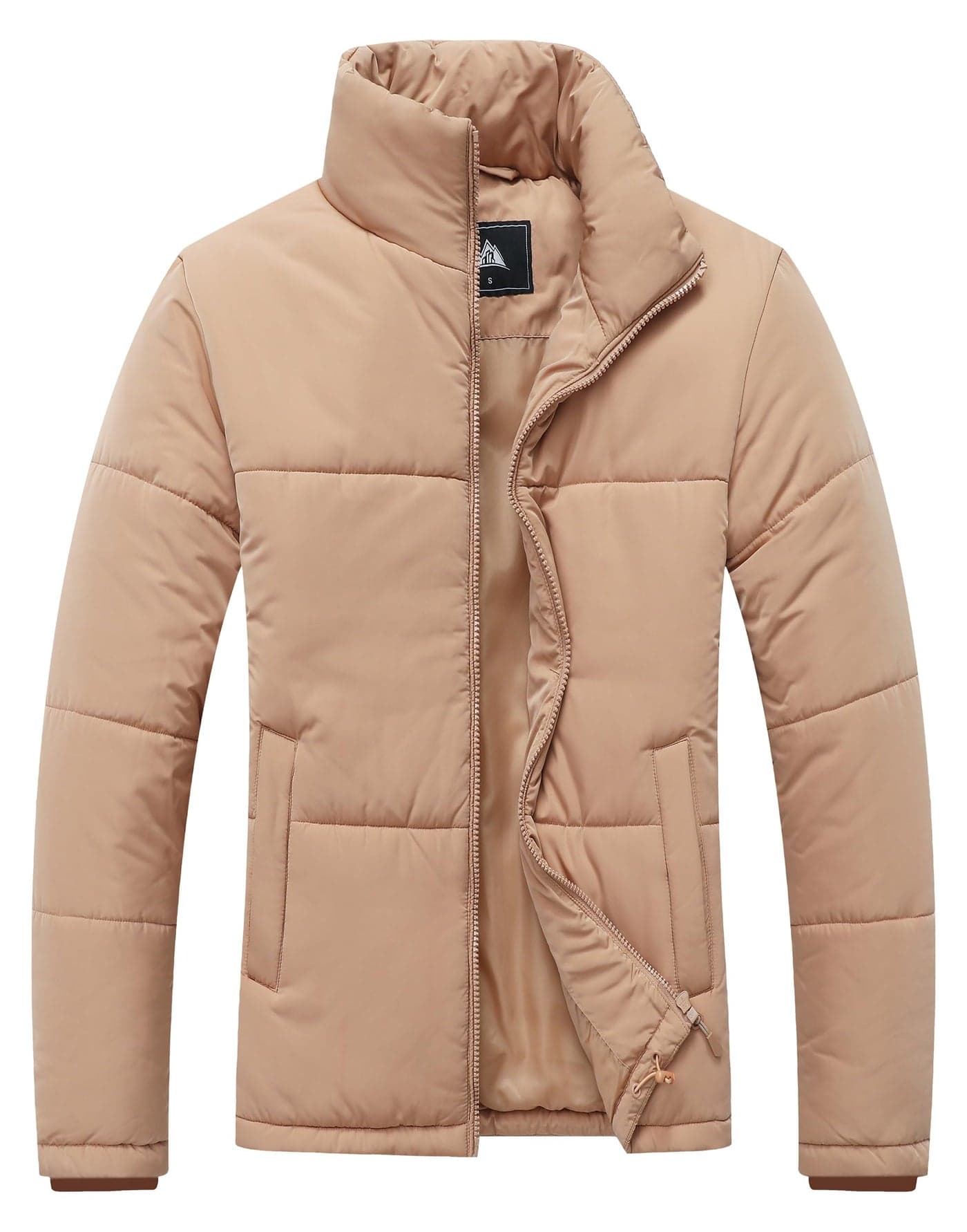 TDYPCI Women's Warm Winter Coat Waterproof Puffer Jacket Full-Zip Lightweight Winter Jacket