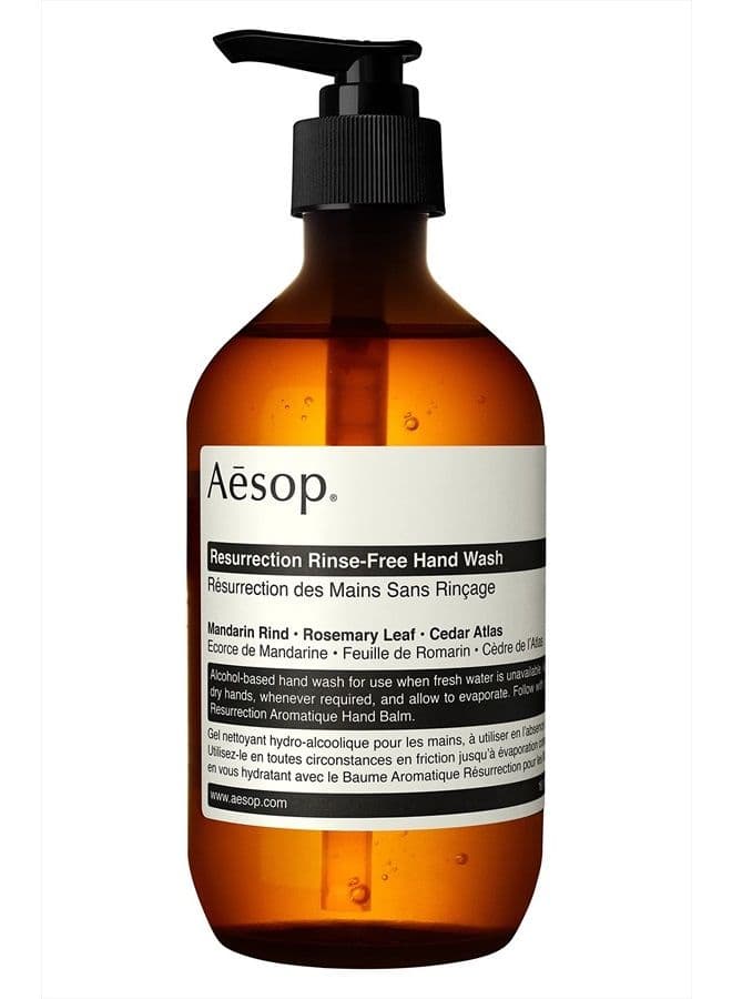 Resurrection Rinse-Free Hand Wash 500mL