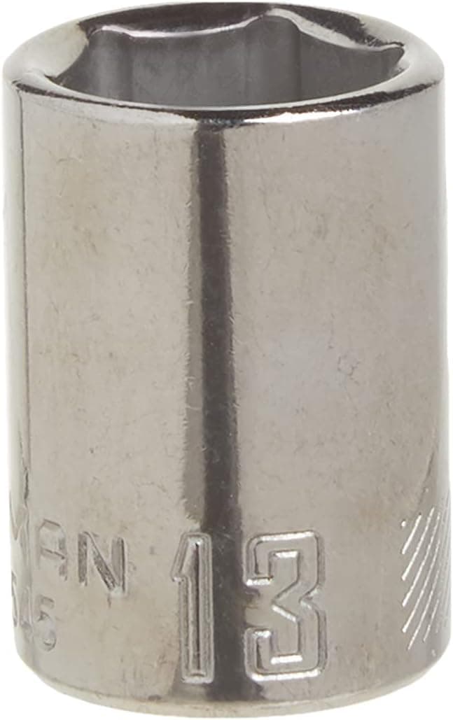 CRAFTSMAN Shallow Socket Metric 38Inch Drive 13mm 6Point CMMT43545