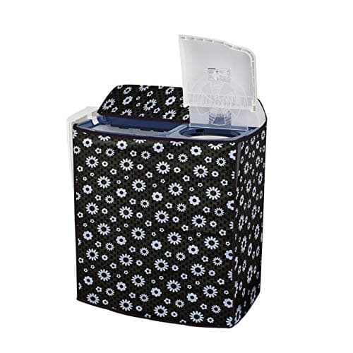 Wings Star Semi Automatic Washing Machine Cover for LG 8 KG Top Loading P8035SRAZ - Waterproof & Dustproof Cover KUM52