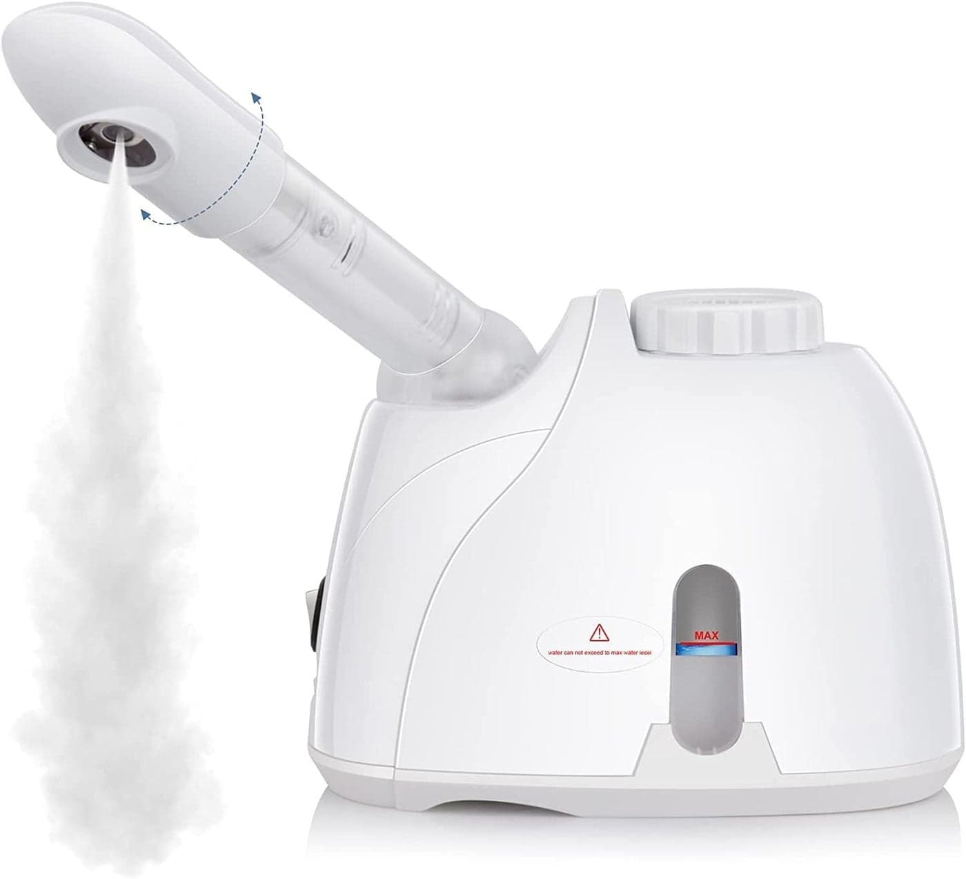 MultiPurpose Steamer for Face Hair and Skin with Hot Steam Essential Oils Dried FlowersHerbs Diffuser