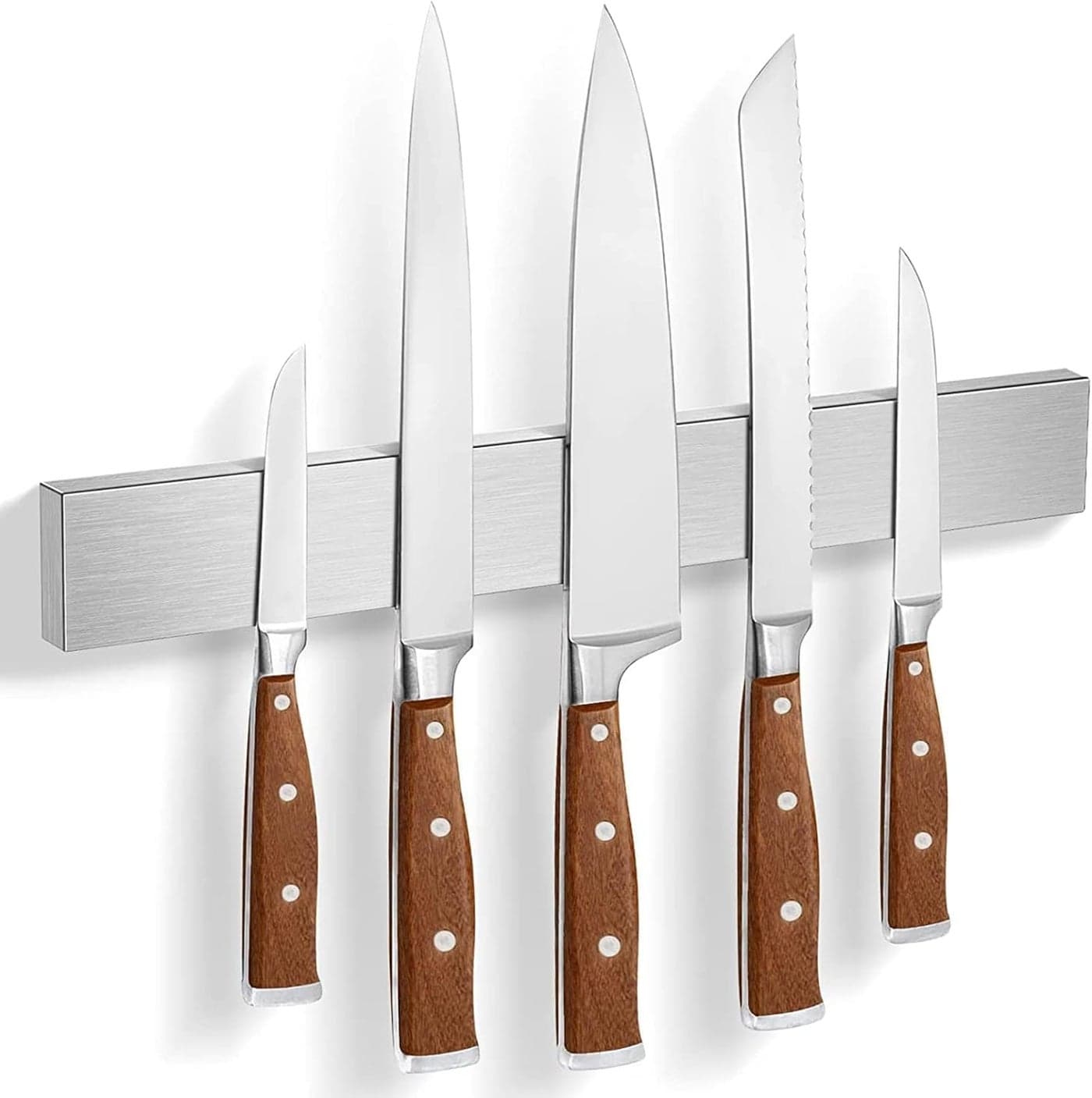 Magnetic Knife Holder for Wall, Knife Magnetic Strip Magnetic Knife Holder for Refrigerator Mount Knife Rack Kitchen Utensil Holder Metal Tool Holder Knife Block Kitchen Organizers Accessories 10 Inch