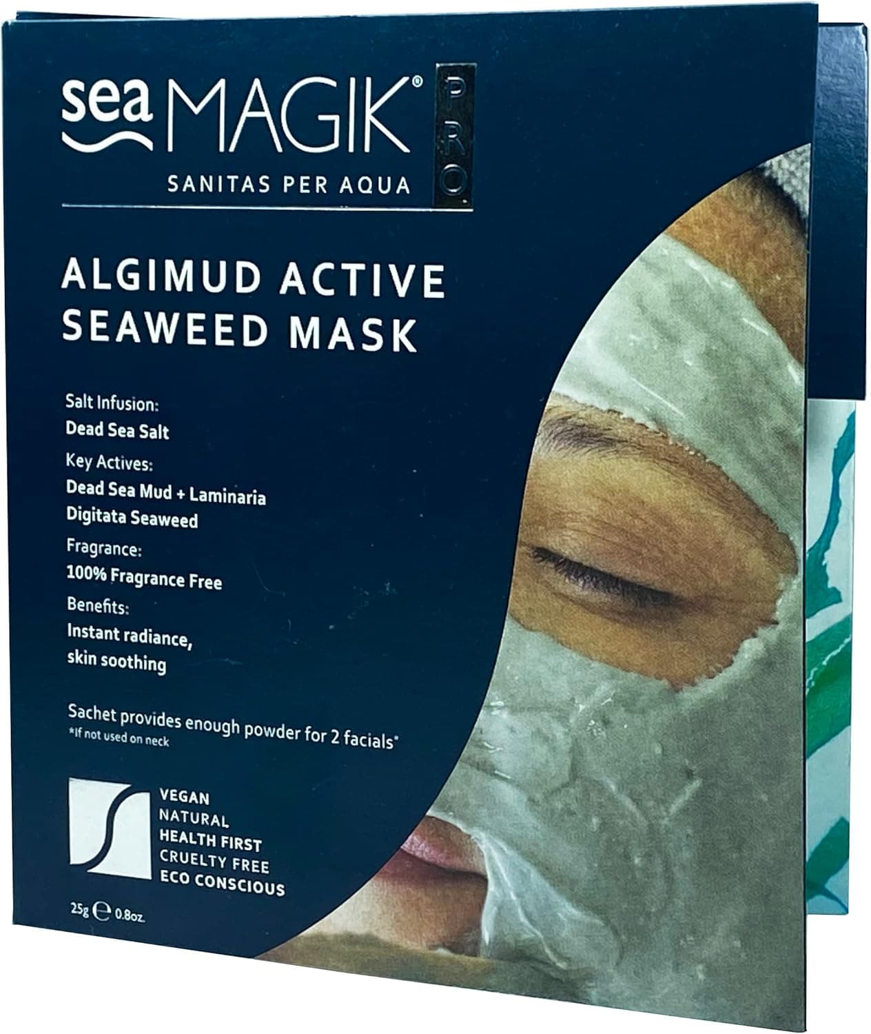 Dead Sea Spa Magik Algimud Active Seaweed Mask 25g x 2 Pack of 2