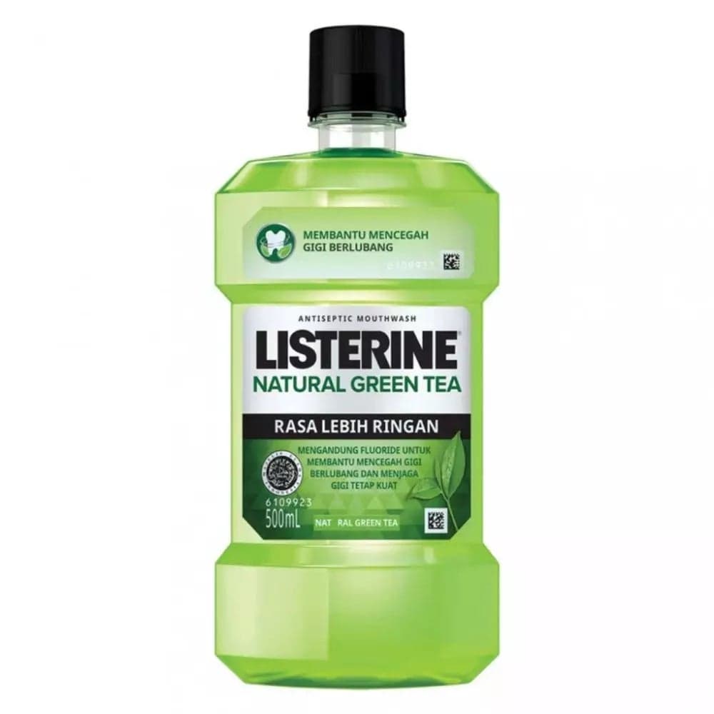 Listerine Antiseptic Mouthwash With Natural Green Tea Flavor- 500ml