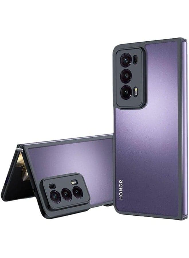 Clear Case Compatible with Honor Magic V2 Full coverage lens precision hole shell For Magic V2