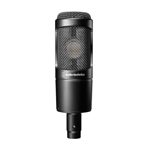 Audio-Technica AT2035 Cardioid Condenser Microphone, Black
