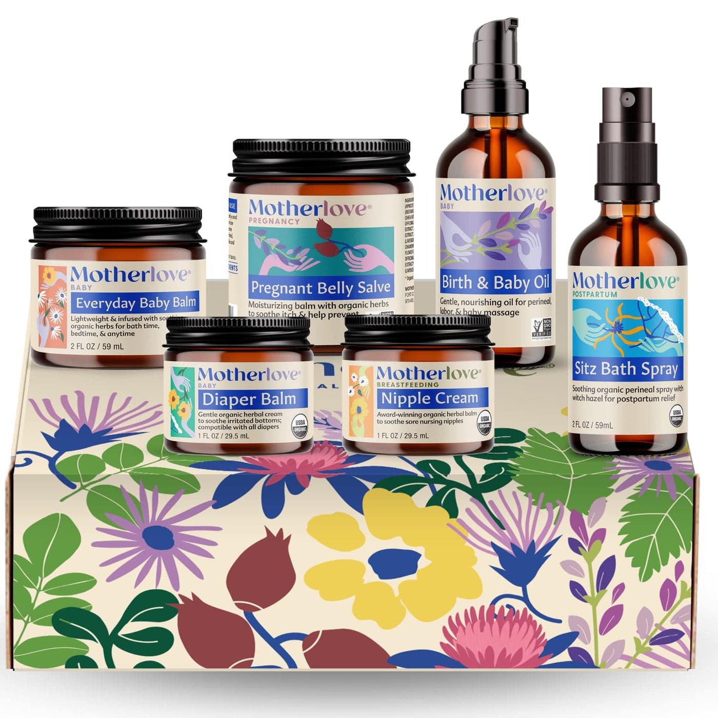 Motherlove Bump to Baby BoxBaby Shower Gift for Expecting Moms from Maternity to Postpartum