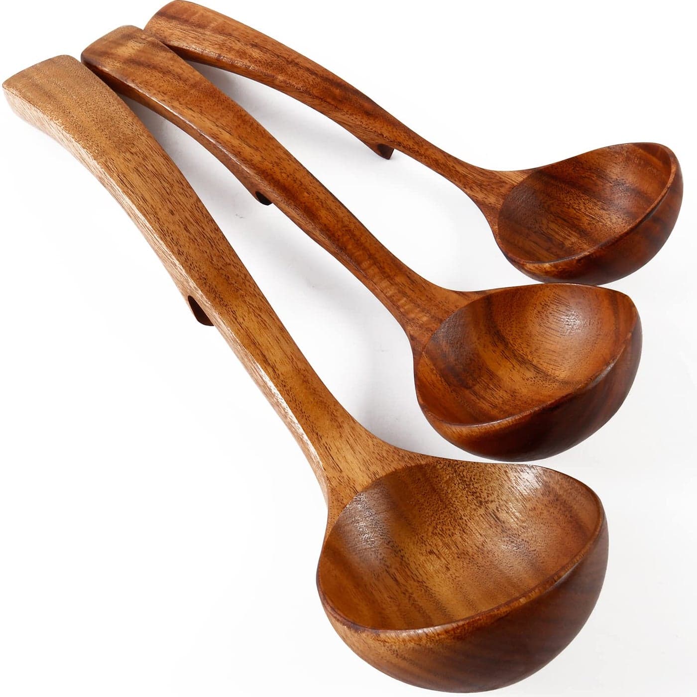 NAYAHOSE 10PCS Wooden Spoons for Cooking Spoons and Spatula Non Stick Set with Stainless Steel Handle Teak Wooden Utensils Set with Holder Spoon Rest Kitchen Utensils for NonStick Cookware