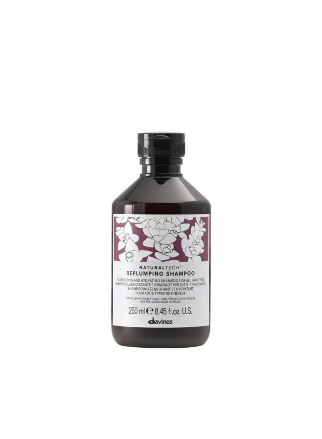 Naturaltech REPLUMPING Shampoo, Gentle Cleasning To Add Hydration, Elasticity And Protection, Add Fullness, 8.45 fl. oz.