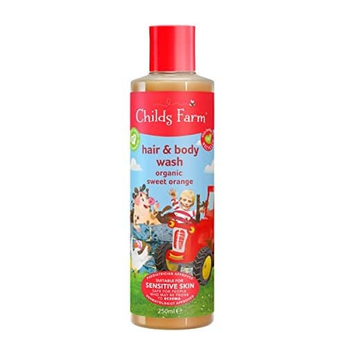Childs Farm Caked in Mud! Organic Sweet Orange Hair & Body Wash for Dirty Rascals (250ml) by Childs Farm