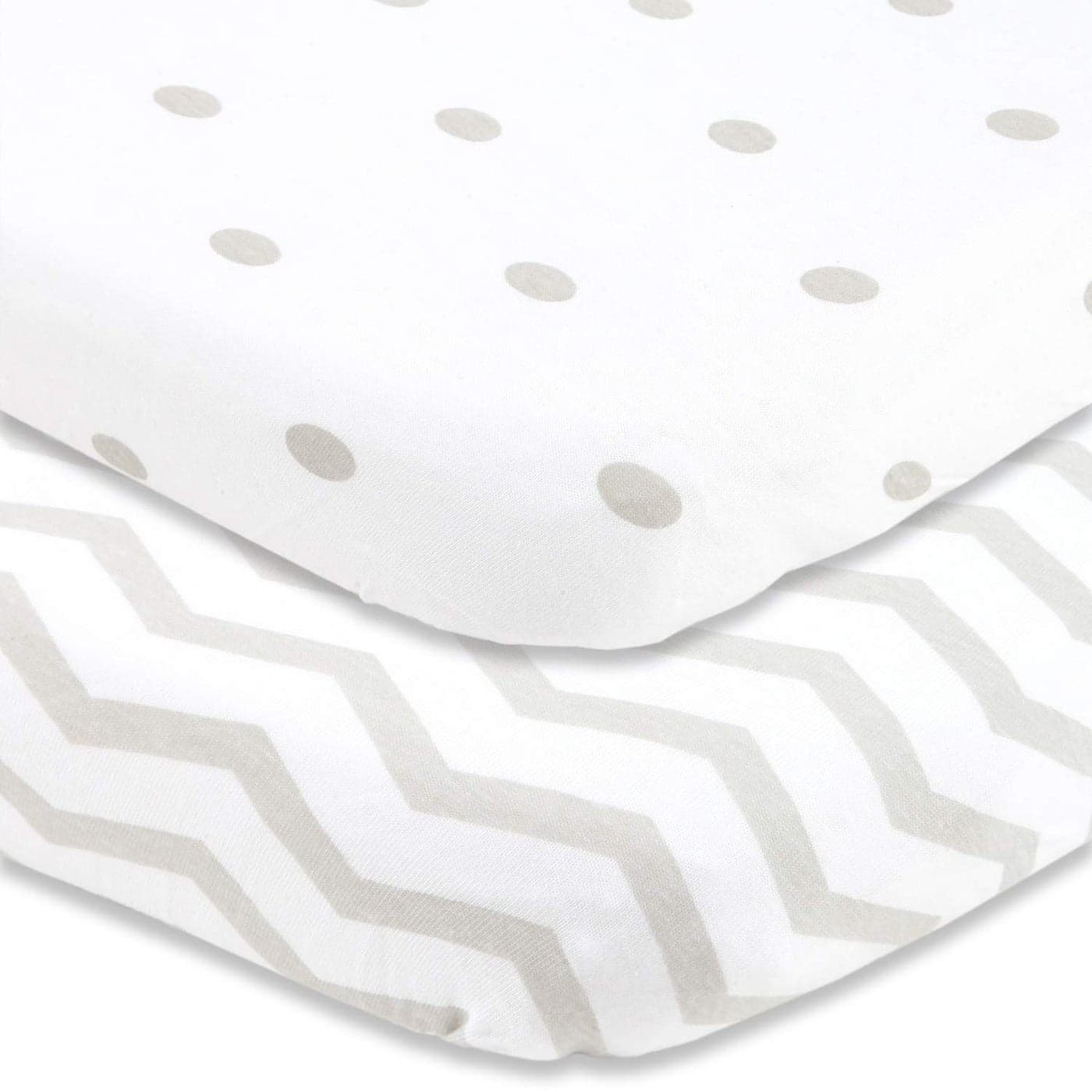 Bassinet Sheets 20x30 Inch for Graco Travel Lite Crib Sense2Snooze My View 4 in 1 Dream Suite and Guava Lotus Bassinet Snuggly Soft 100 Jersey Cotton Fitted 2 Pack
