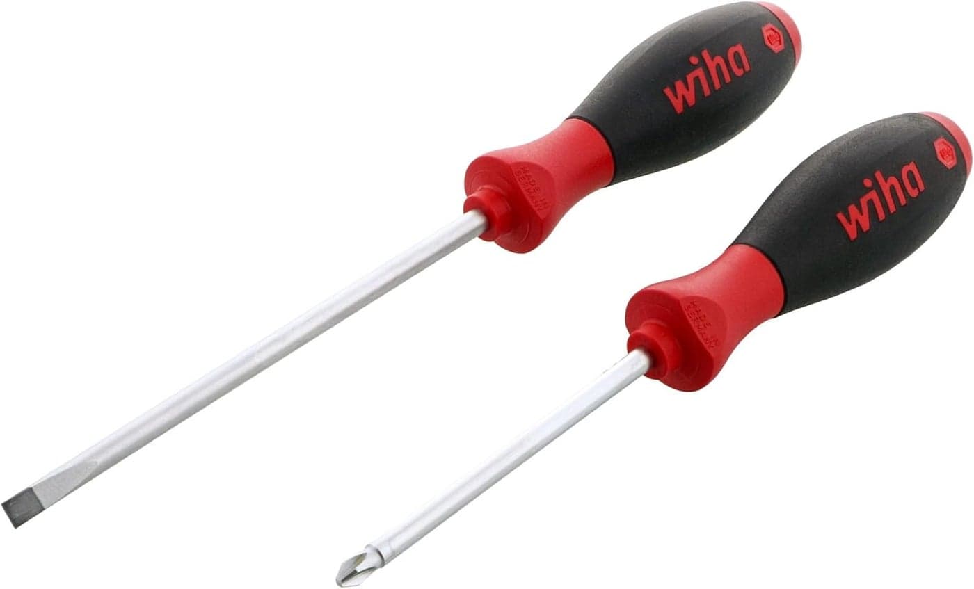 2 Piece Slotted and Phillips Screwdriver Set