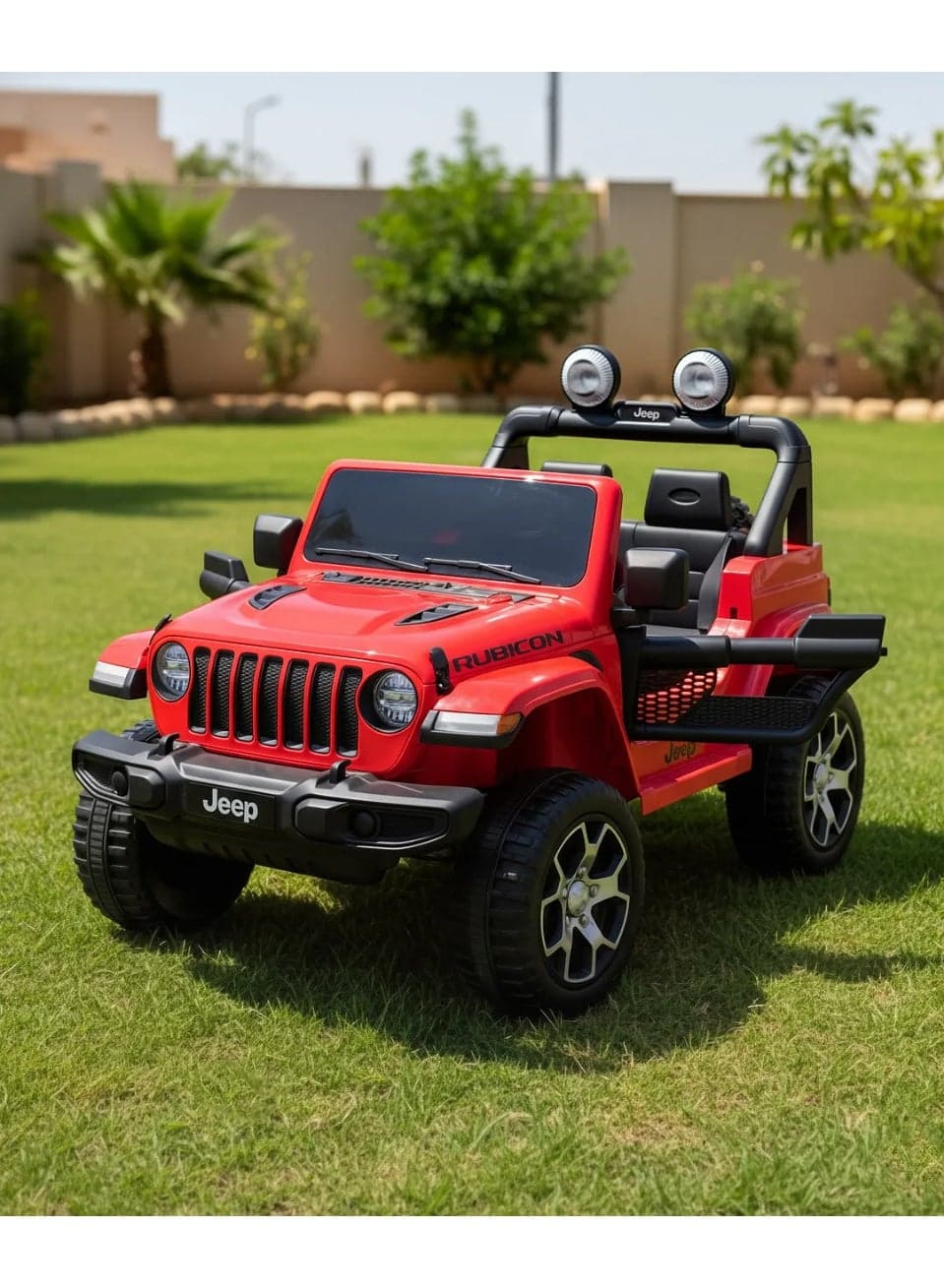 Jeep Wrangler Red Ride On Car