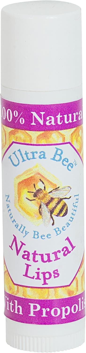 Ultra Bee 100 Natural Moisturising Propolis Lip Balm Made in the UK