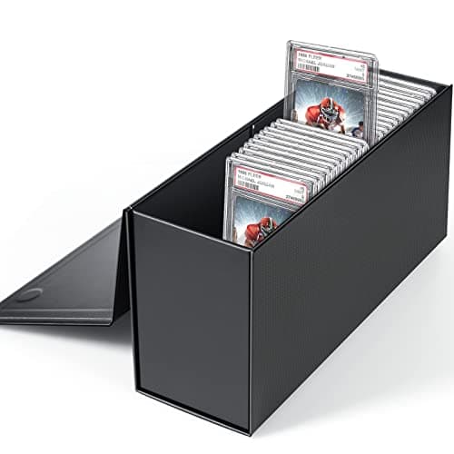 tutata PSA Graded Card Storage Box PSA Graded Card Storage Holder Container Slabs Box 1 Pack