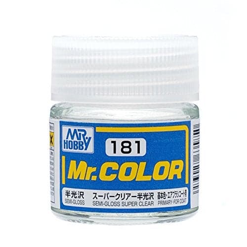 C181 Semi Gloss Super Clear 10ml, GSI Mr. Color