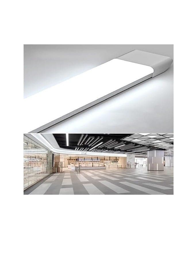 LED 4FT DUSTPROOF Light 70W (PACK OF 2) White Color 6500k Easy Installed on Ceiling or Wall,Home,Under Cabinet,Garage Light,Malls,Corridor,Hospital,Office etcs