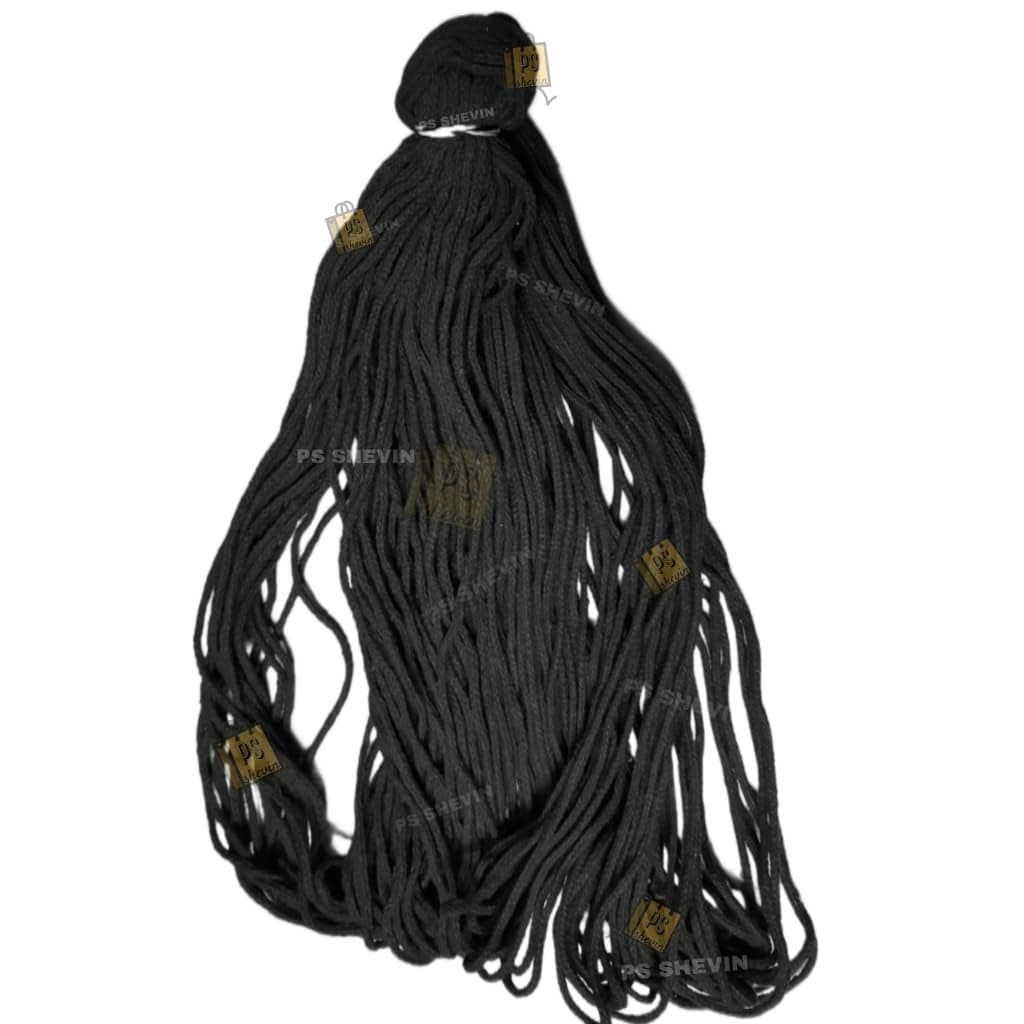 SM 100 Cotton Dark Black Kala Cotton Nazar Dhaga 20 Meters Religious Black Thread Kala Dhaga Anant Dhaga Moltadu Najar Surksha for BoysGirls 20 Mtr CottonBlack kd871428