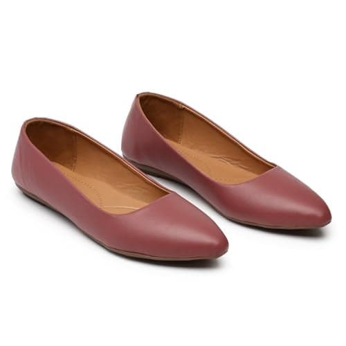 YUKI Comfortable Slip-On Belly Flats Stylish, Lightweight, Casual & Formal Wear Belly for Women Pink