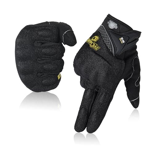 BORLENI Motorcycle Riding Gloves Touch Screen Full Finger Glove Motocross Road Racing Bike Outdoor Sports for Women Men