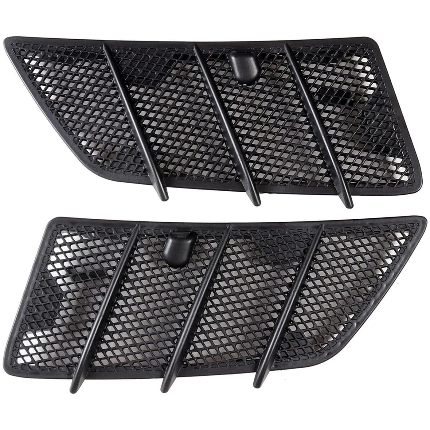 1648804305 1648804405 Pair Hood Air Vent Grille Cover for Mercedes W164 ML350 ML450 ML550 ML63 AMG GL320 GL350 GL450 GL550 Class 20082011 2009 2010 Hood Air Vent Cover Left Right