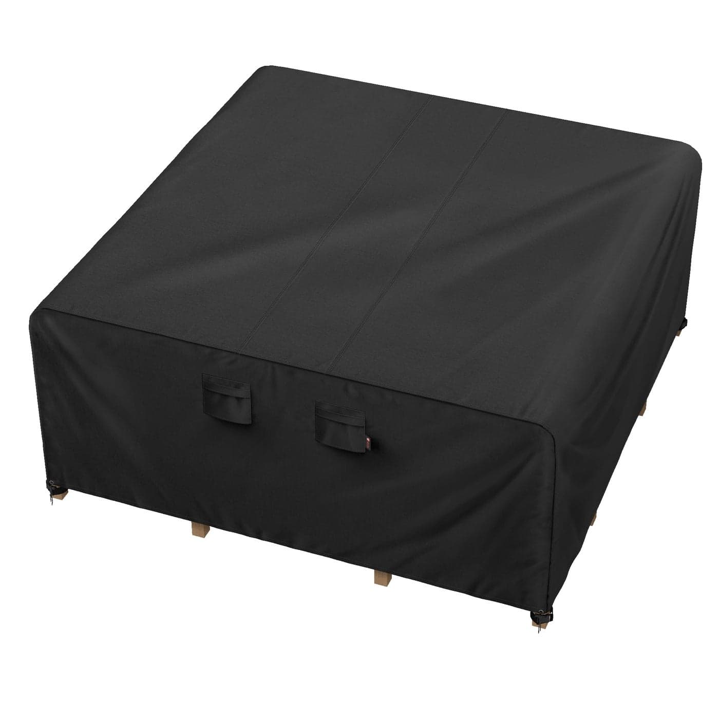 iBirdie Outdoor Patio Furniture Set Covers 126 x 126 inch Waterproof Weatherproof Square Cover Heavy Duty 600D for Outside Dining Table and Chairs fit 125 x 123 124 x 124