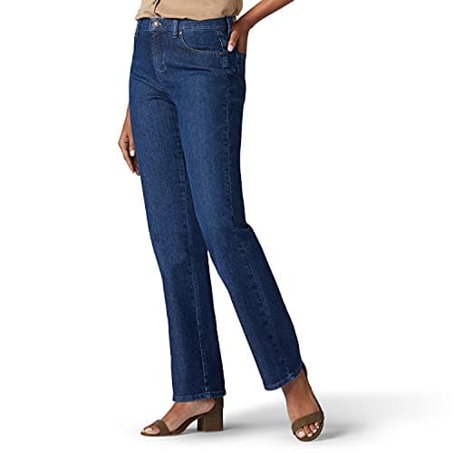 Relaxed Fit Straight Leg Jean, Meridian, 12 Short