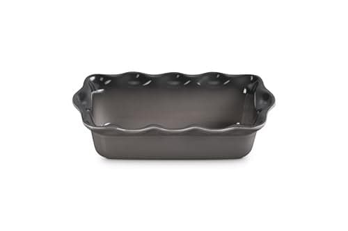 Le Creuset Stoneware Heritage Fluted Loaf Pan 9 Oyster