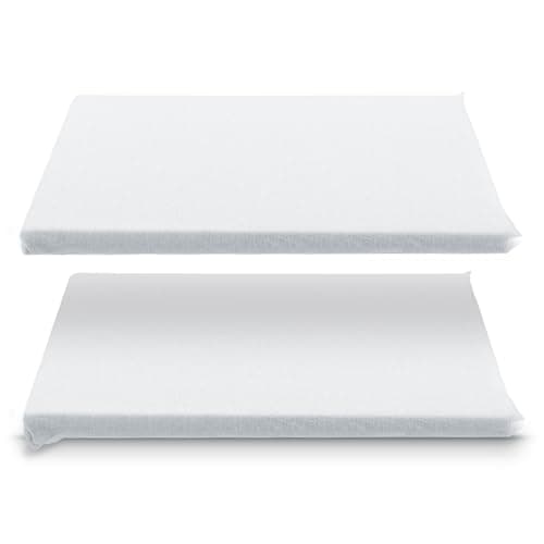 Beeveer 2 Pcs Adjustable Memory Foam Pillow Medium Firm Thin Height 12 Insert Slim Flat Pillow for Neck Support Neck Pain Relief for Back Side Stomach Sleeper 236 x 142x 12 White