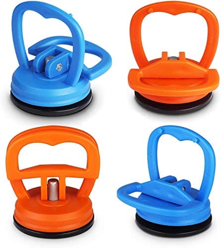 GANGZHIBAO 4pcs Heavy Duty Suction Cups Dent Puller Suction Cup Repair Tool for iMacComputerMacBookiPhoneLCD Screen Remove Opening Tool for Dent Puller Remover for Car Dent Repair