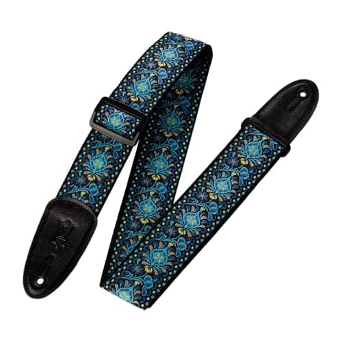 Levy's Leathers M8HT-04, 2" Jacquard Weave Hootenanny Style Guitar Strap