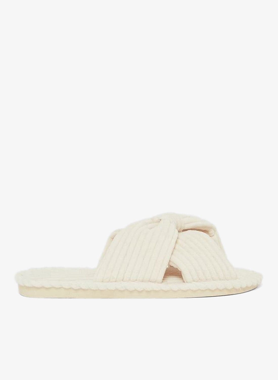 Bow Strap Bedroom Slippers — 38-39