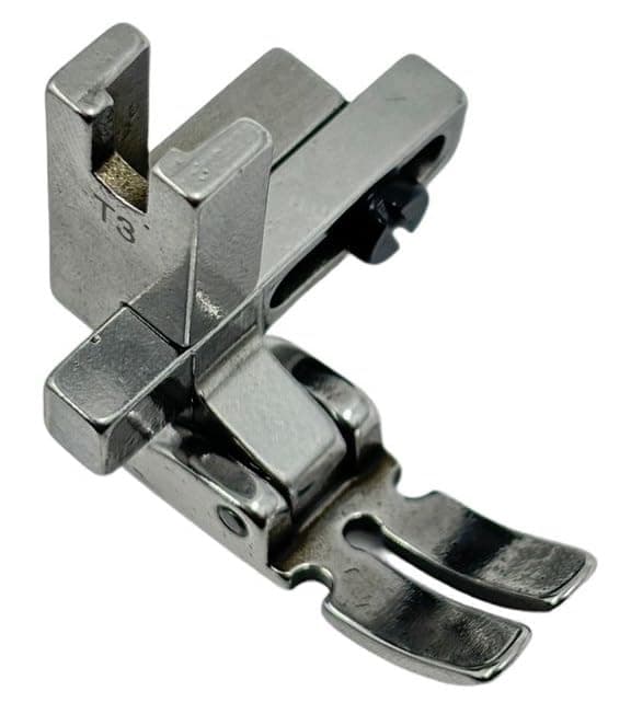 Zenith T3 Universal 3-in-1 Presser Foot - Adjustable Left, Center & Right | for Single-Needle Industrial Lockstitch Machines | Fits Jack, Juki, Gemsy & More | Durable Metal for Precision Stitching.
