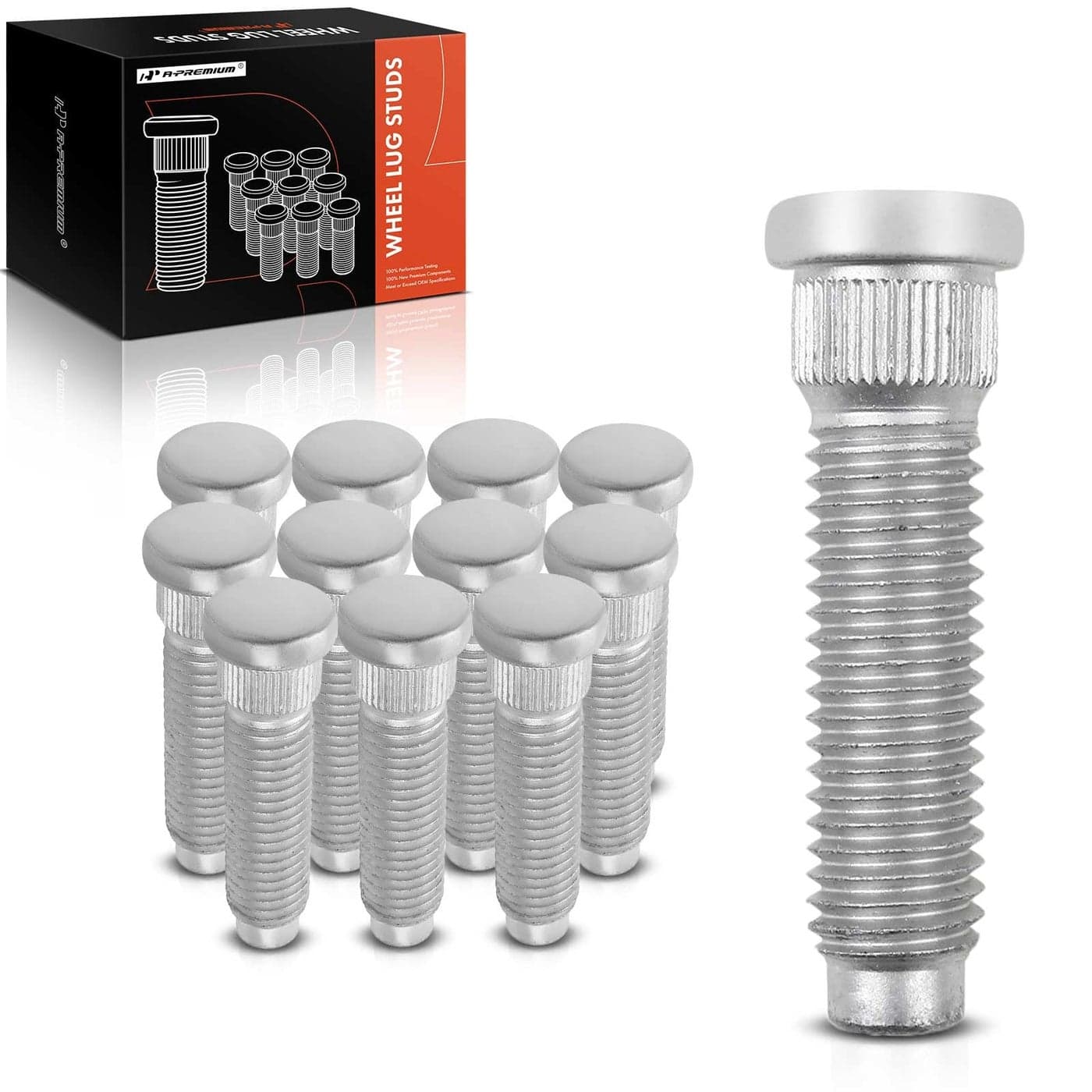 APremium Wheel Studs Compatible with Ford F150 Heritage 2004 F150 Expedition Lincoln Navigator 20012014 Mark LT 20062008 Navigator 2000 12PC Set