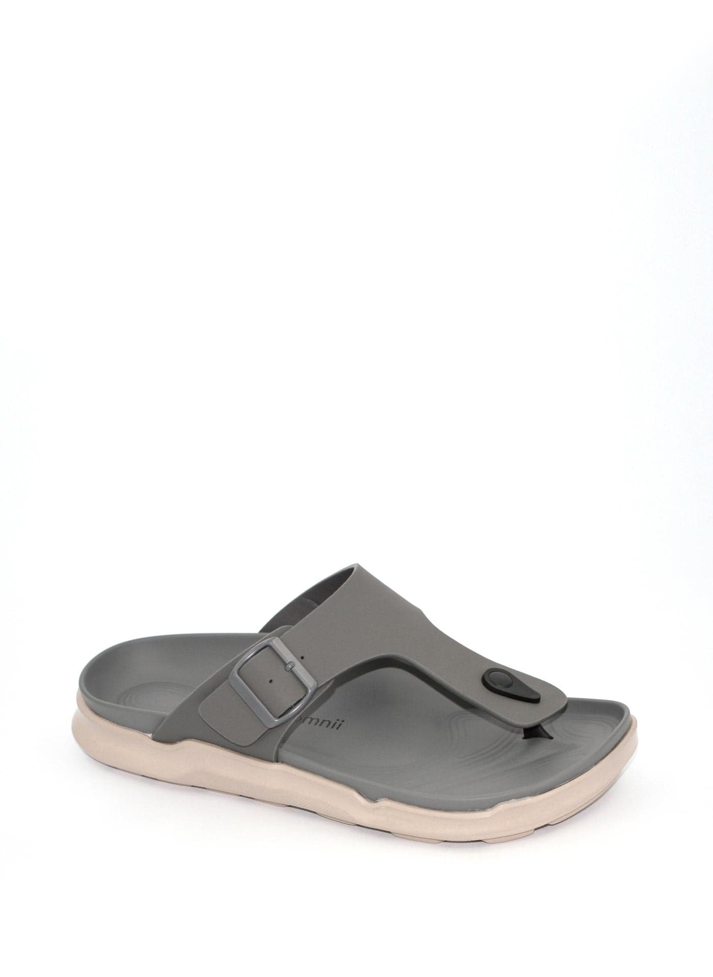 Traditional Arabic Sandals for Men – Comfortable Leather Slip-On Design – Perfect for Everyday Wear & Occasions -Dark Grey