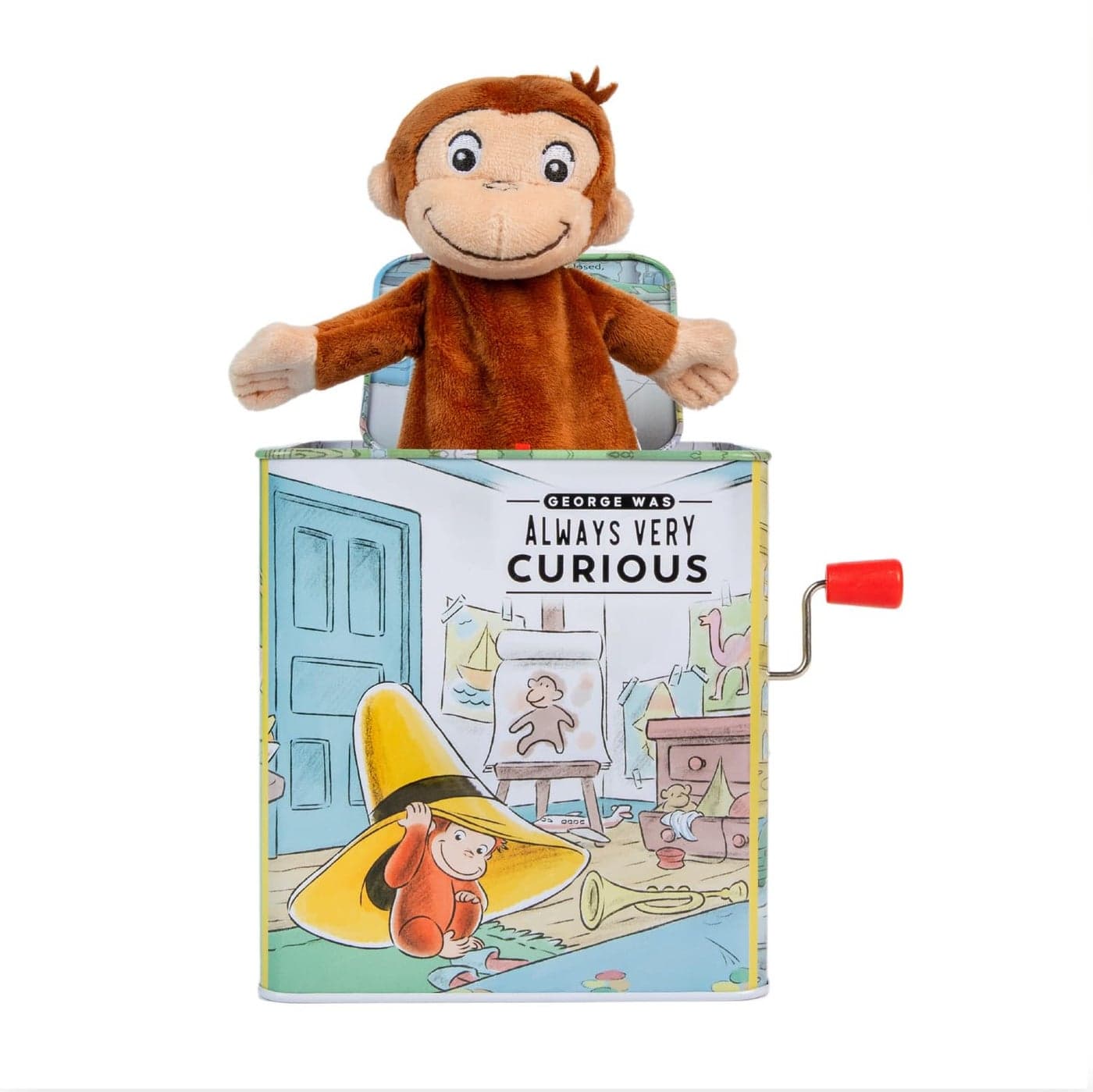 KIDS PREFERRED Curious George JackinTheBox Musical Toy for Babies