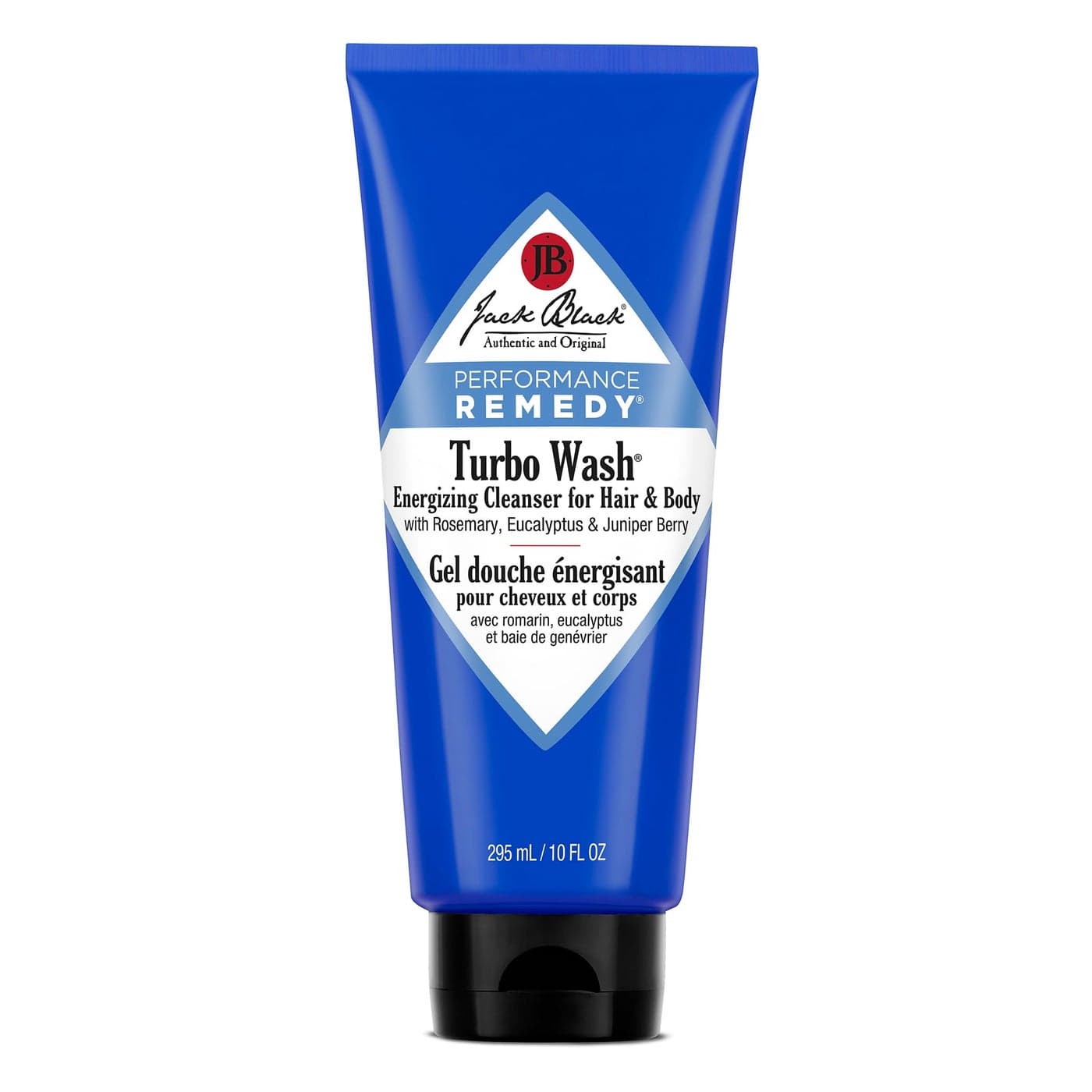 Jack Black Turbo Wash Energizing Body Hair Cleanser 10 Fl Oz Rosemary Eucalyptus Juniper Berry Mens Body Wash Mens Shampoo Skin Care Hair Care DualPurpose Body Wash Men SulfateFree