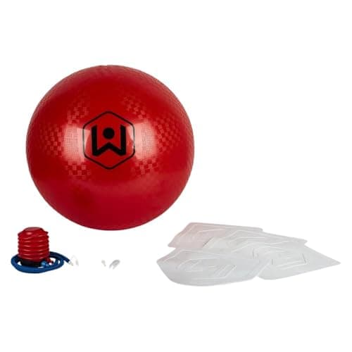 Little Kids Wicked Big Sports KickballSupersized Kickball Outdoor Sport Tailgate Backyard Beach Game Fun for All Original Version red